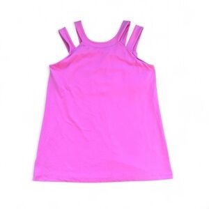 Susana Monaco Fuchsia Sleeveless Top L